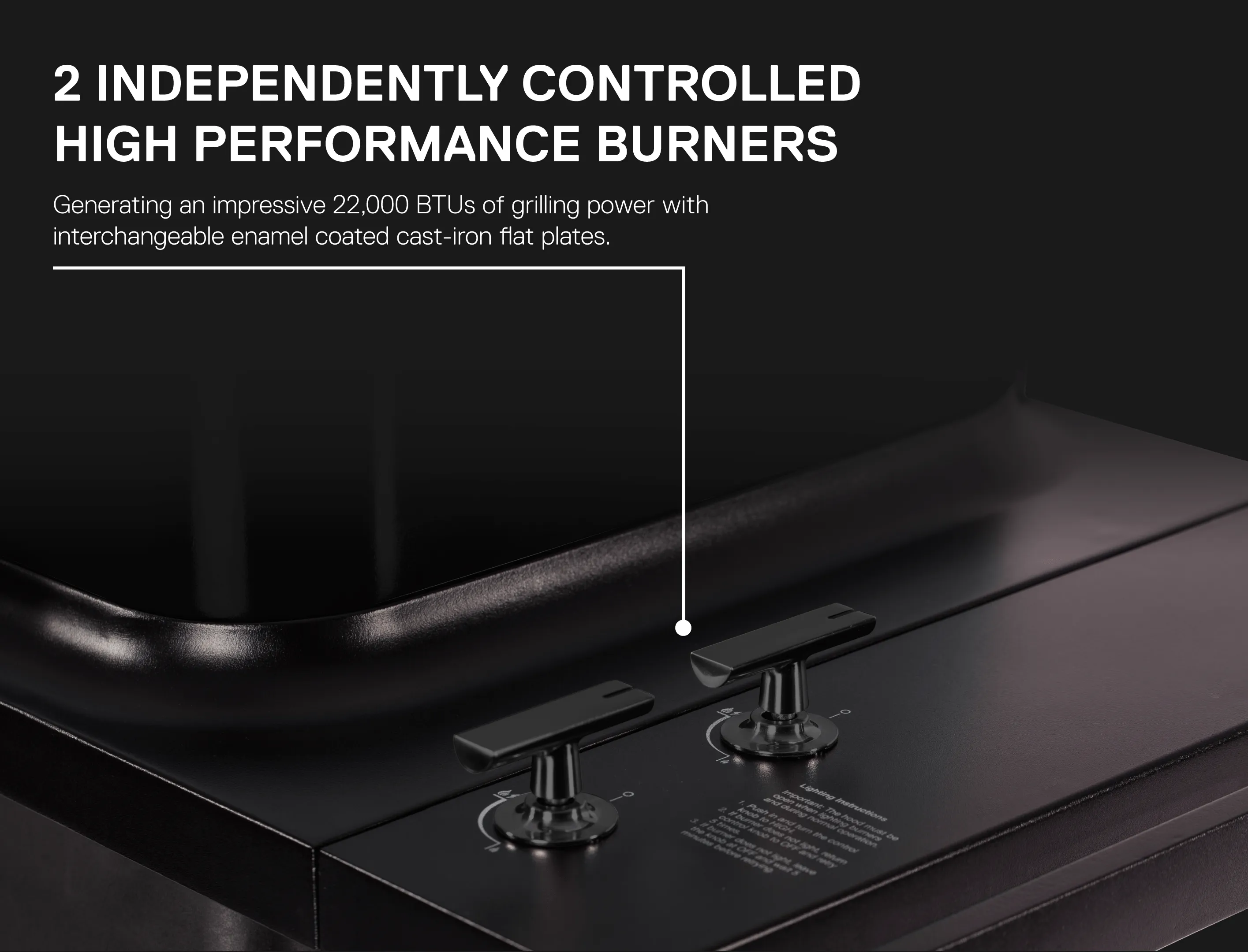 Burner BBQ Everdure 2 Exclusive collection Gas Weather-resistant Force