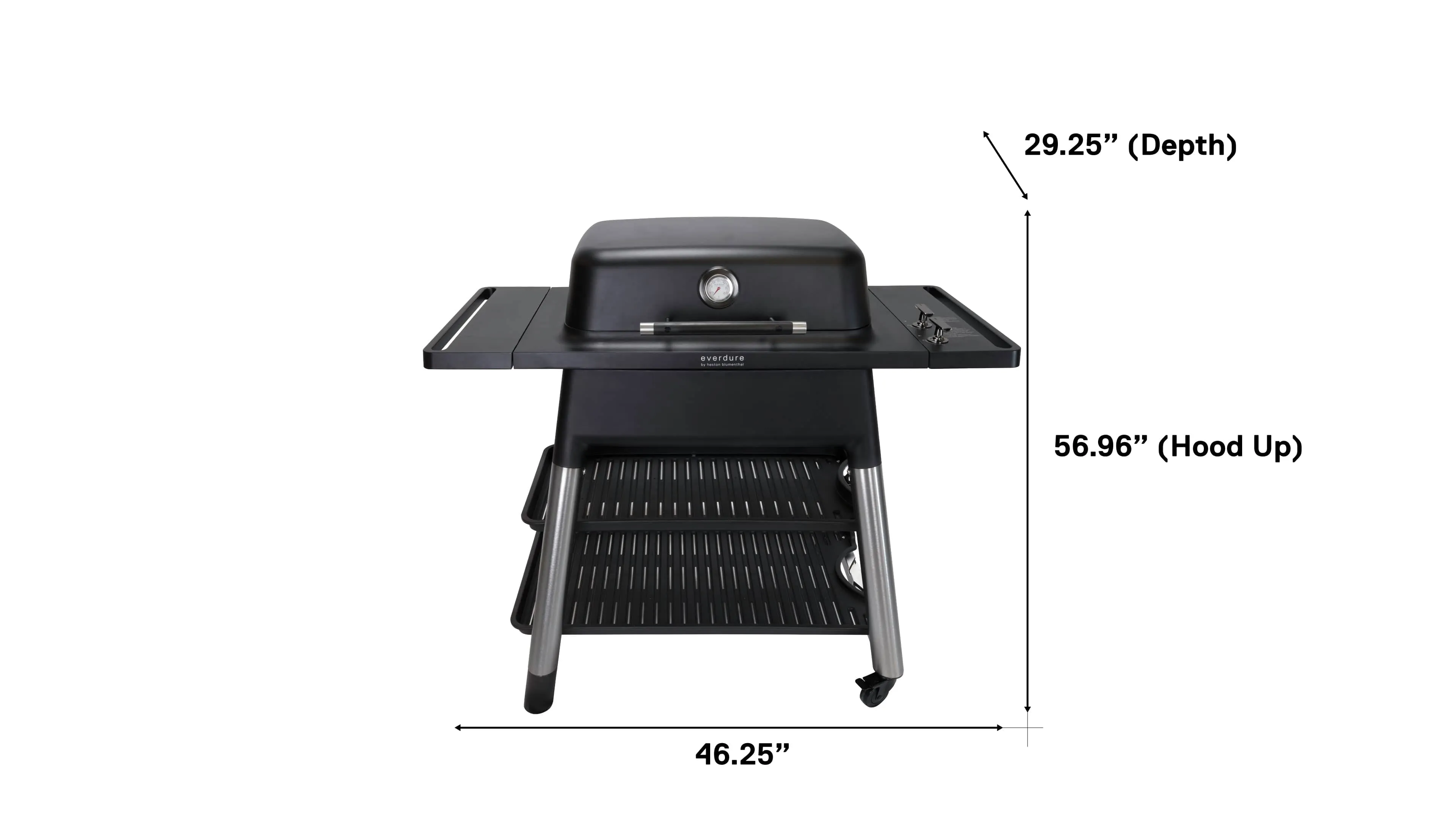 Burner BBQ Everdure 2 Exclusive collection Gas Weather-resistant Force