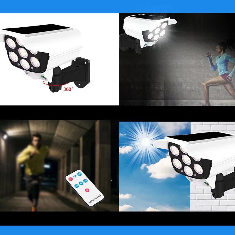 Camera-like Motion Detector Solar Light