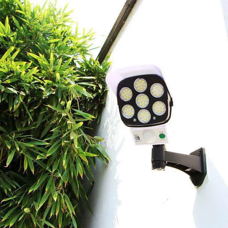 Camera-like Motion Detector Solar Light