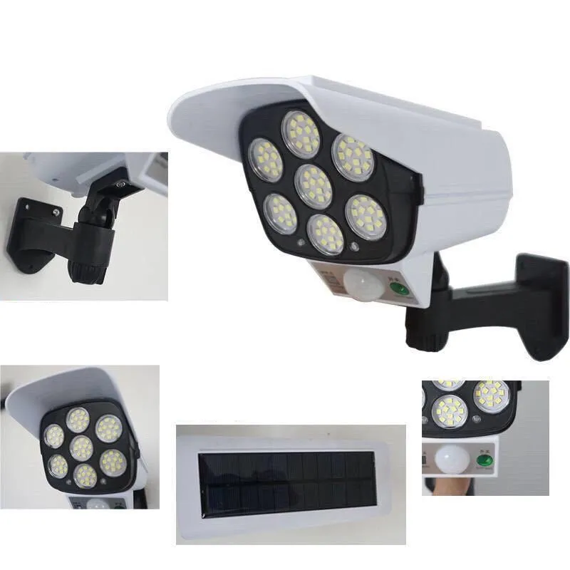 Camera-like Motion Detector Solar Light