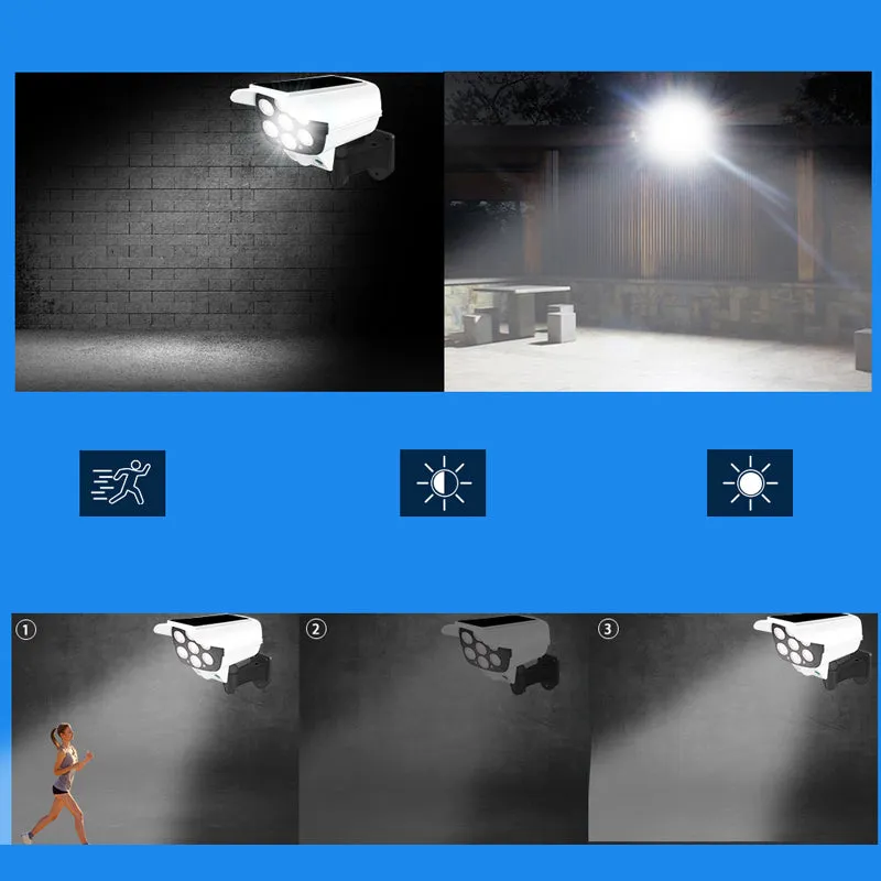 Camera-like Motion Detector Solar Light