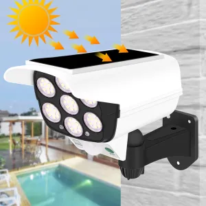 Camera-like Motion Detector Solar Light