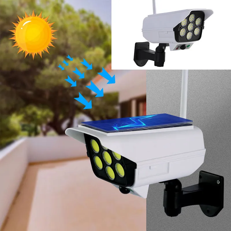 Camera-like Motion Detector Solar Light