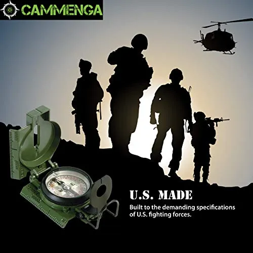 Cammenga Official US Military Tritium Lensatic Compass,
