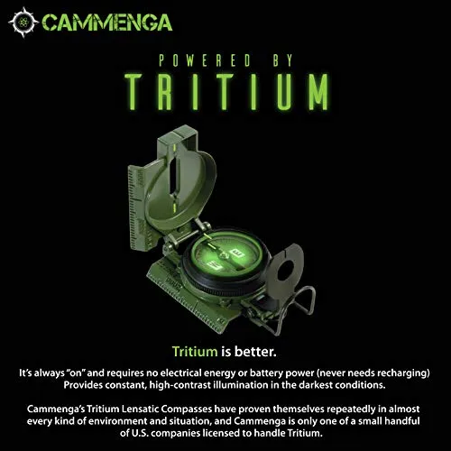 Cammenga Official US Military Tritium Lensatic Compass,
