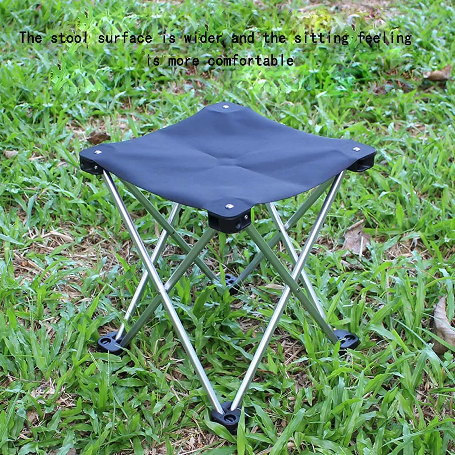 Camping Folding Chairs Outdoor Small Portable Foldable Lightweight Aluminum Stools Portable Sketch Chair for Camping/Fishing/Picnic/Travel/Hiking