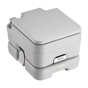 Camping High-precision Tank Camping, and Flush Adults Kids Odourless for Responsive Waste Porta for Leak-proof Potty Commode, Toilet Car Toilet 3.2 with Tank, Pressurized VEVOR Travel Gal 3.2 Portable Push-Button Flush & Gal