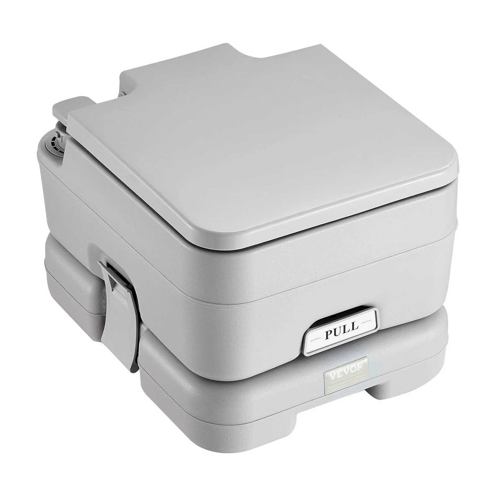 Camping High-precision Tank Camping, and Flush Adults Kids Odourless for Responsive Waste Porta for Leak-proof Potty Commode, Toilet Car Toilet 3.2 with Tank, Pressurized VEVOR Travel Gal 3.2 Portable Push-Button Flush & Gal