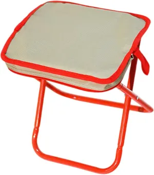Camping Stool, Folding Chair, Lightweight Compact Folding Stool, Outdoor Footstool for Hiking Patio Travel Picnic Gardening