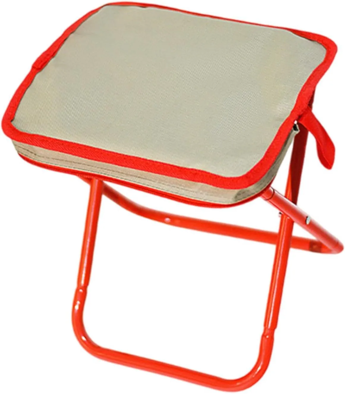 Camping Stool, Folding Chair, Lightweight Compact Folding Stool, Outdoor Footstool for Hiking Patio Travel Picnic Gardening