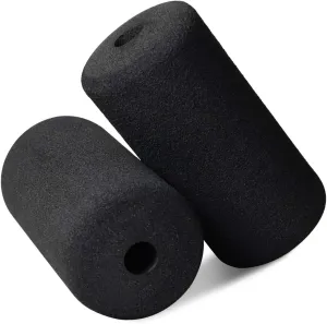 CAP Barbell PU/Foam Roller, Roller with PU/Foam Foot Pads for Leg Extension, Weight Bench & PEC Deck Pads Replacement, Multiple, Sold by Pair