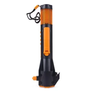 Car Safety Hammer Flashlight - Tactical Emergency Rescue 5 in 1 Tool