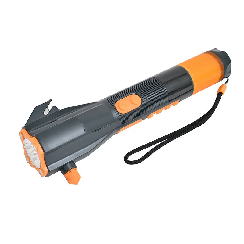 Car Safety Hammer Flashlight - Tactical Emergency Rescue 5 in 1 Tool
