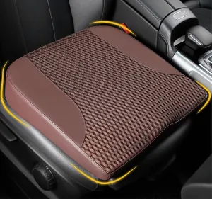 Car Seat Cushion: Comfortable Memory Foam Car Seat Cushion for Driving - for Sciatica-Tailobone Pain Relief - Seat Cushion for Car-Truck, Office, Wheelchair - Brown