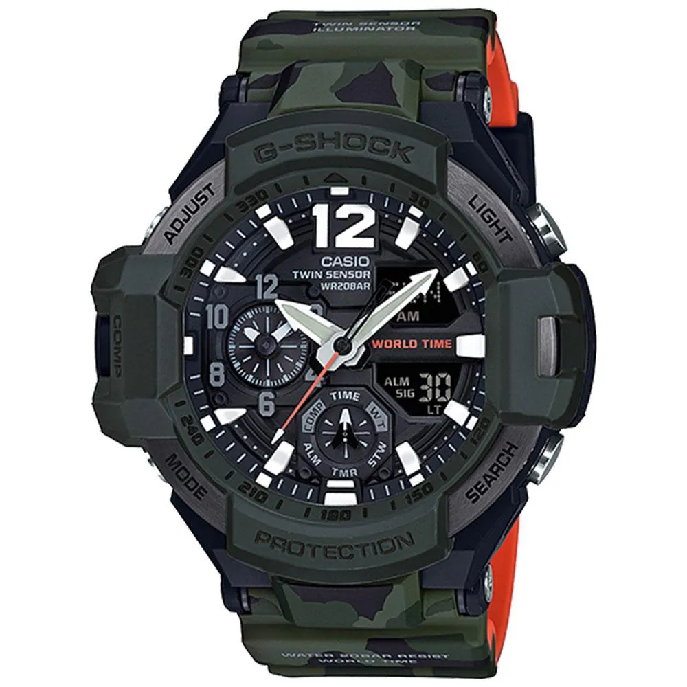 Casio G-SHOCK Gravitymaster Aviation Men's Watch - GA1100SC-3A