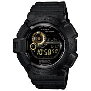 Casio G-SHOCK Tough Solar MUDMAN Black Resin Men's Watch - G9300GB-1