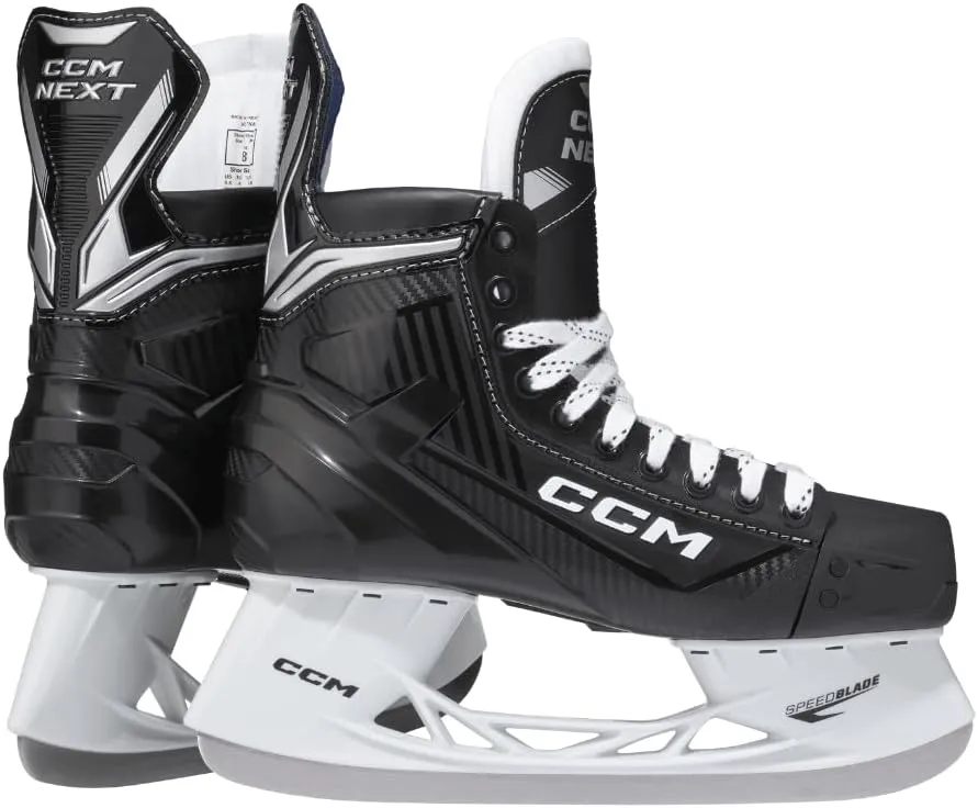 CCM Next Junior Ice Skates Polished Ready to Drive, Width: R = Regular, Size: 03.0 (36.0)