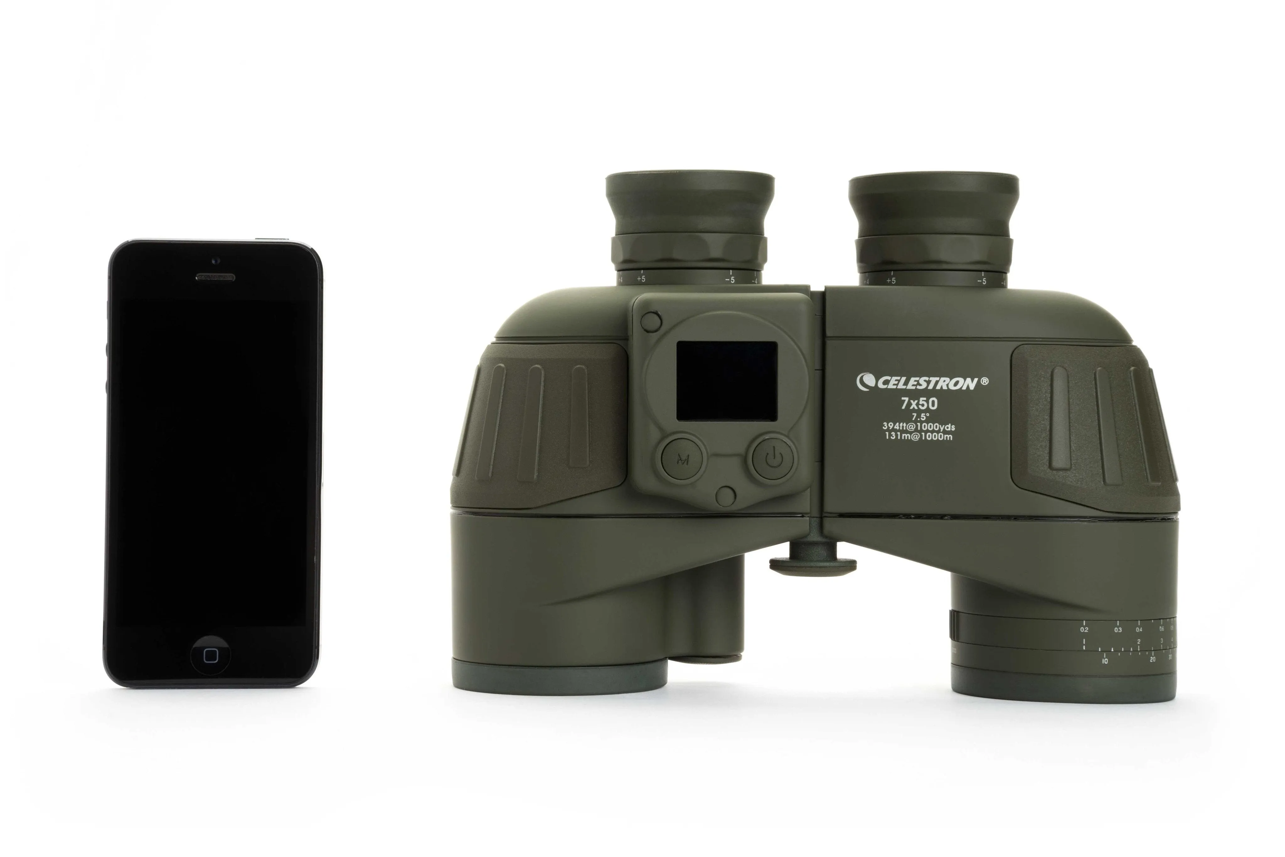 Celestron Cavalry 7x50 Binoculars with GPS, Digital Compass & Reticle