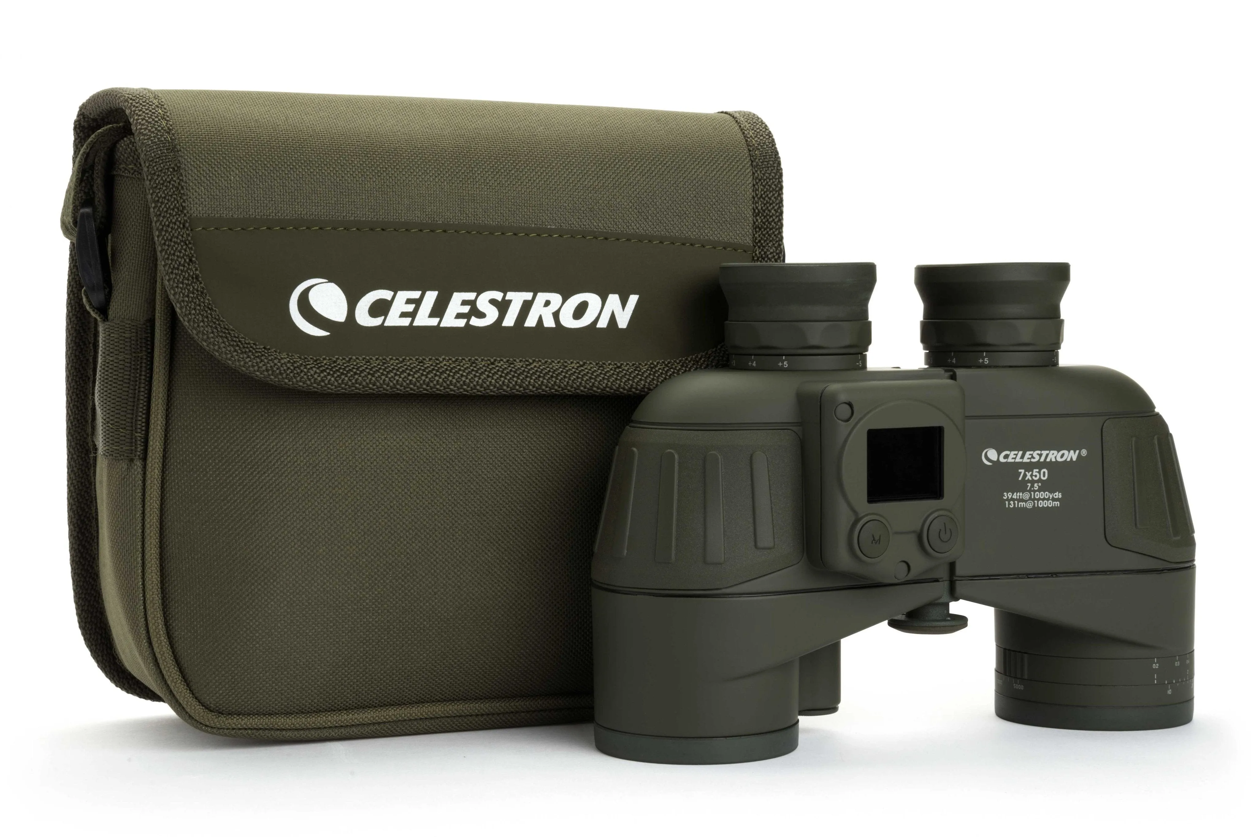 Celestron Cavalry 7x50 Binoculars with GPS, Digital Compass & Reticle