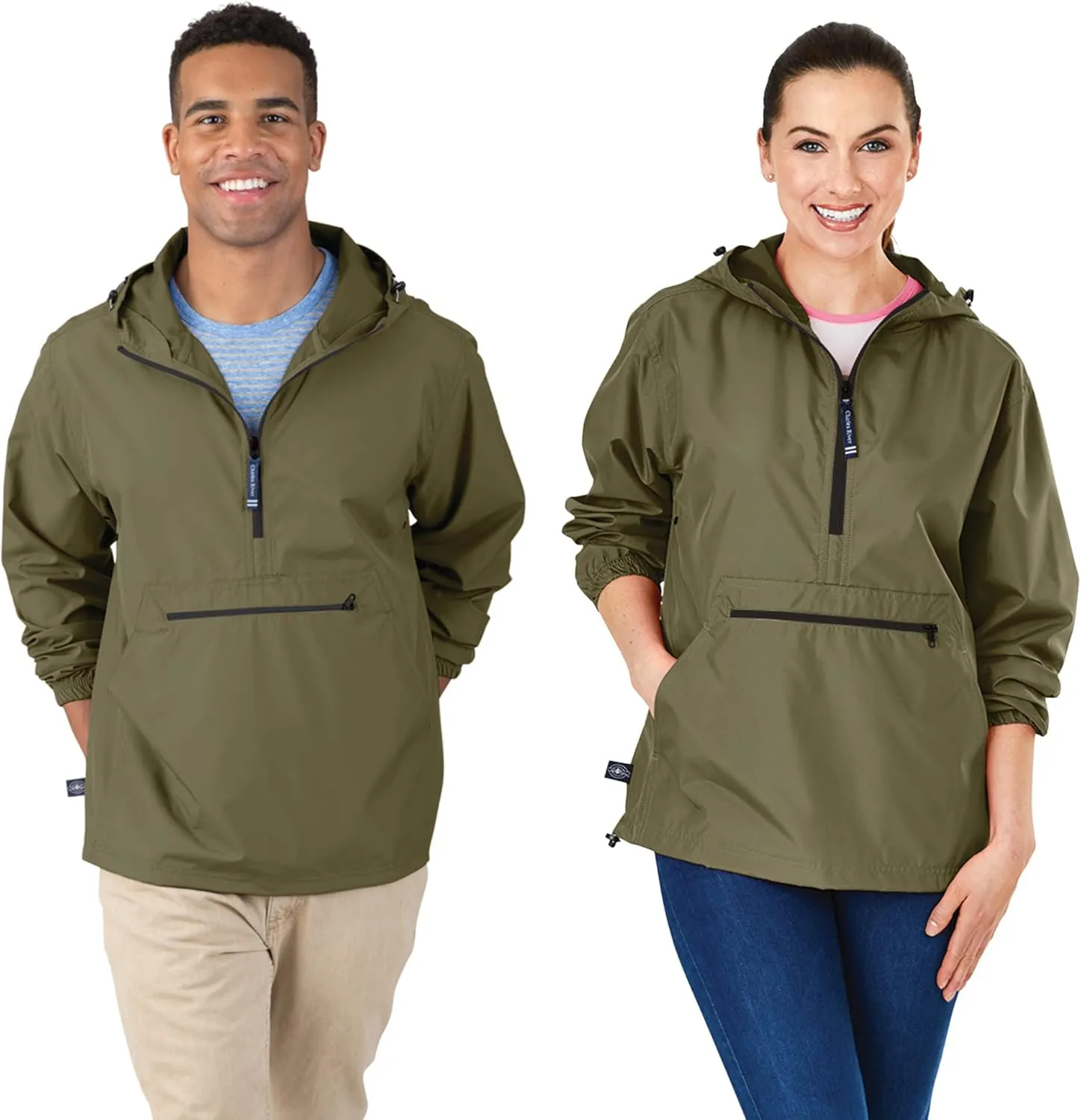Charles River Pack-n-go Wind & Water-resistant Pullover (Reg/Ext Sizes)