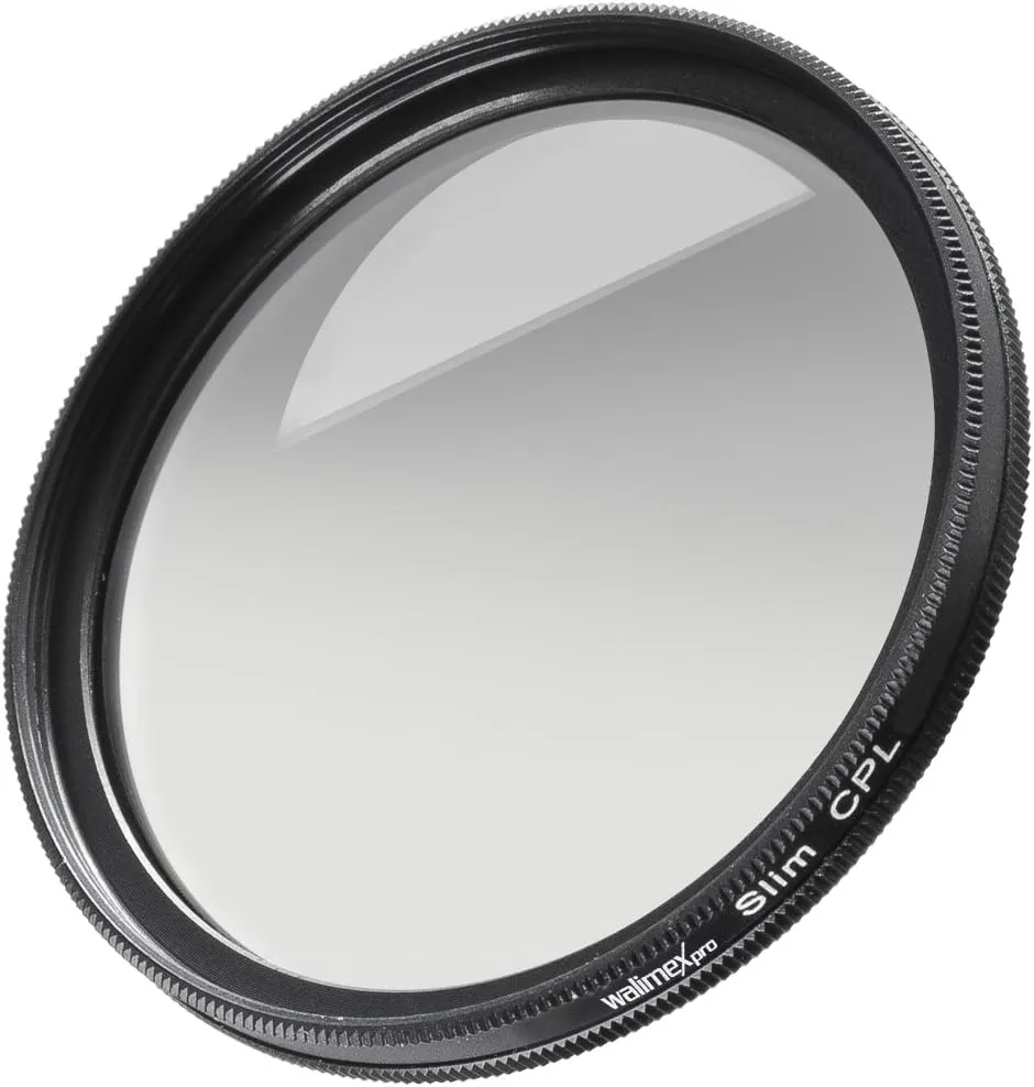 Circular Polarising Filter Slim 58 mm with Protective Cover