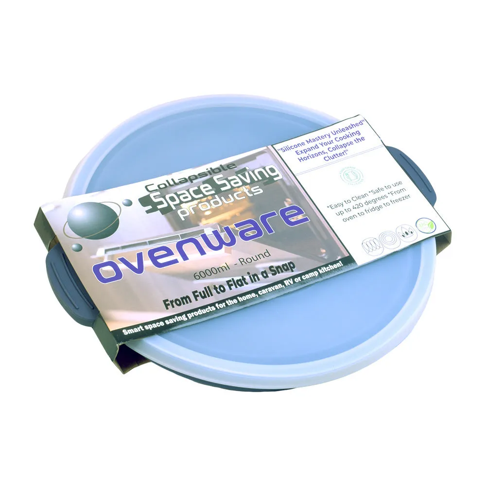 Collapsible 6000ml Round Ovenware