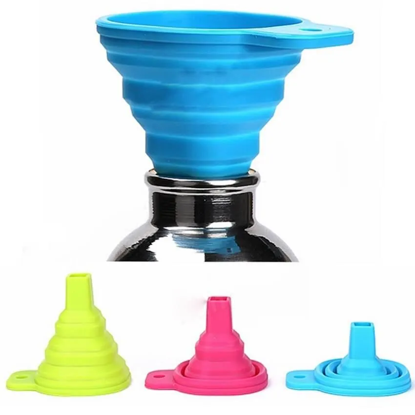 Collapsible Funnel Hopper - Practical Foldable Kitchen Tool