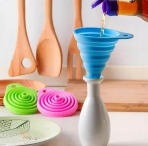 Collapsible Funnel Hopper - Practical Foldable Kitchen Tool
