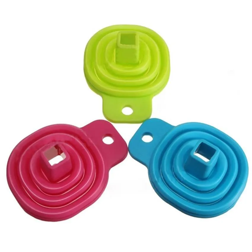Collapsible Funnel Hopper - Practical Foldable Kitchen Tool