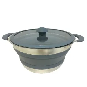 Collapsible Saucepan Grey 3.0L
