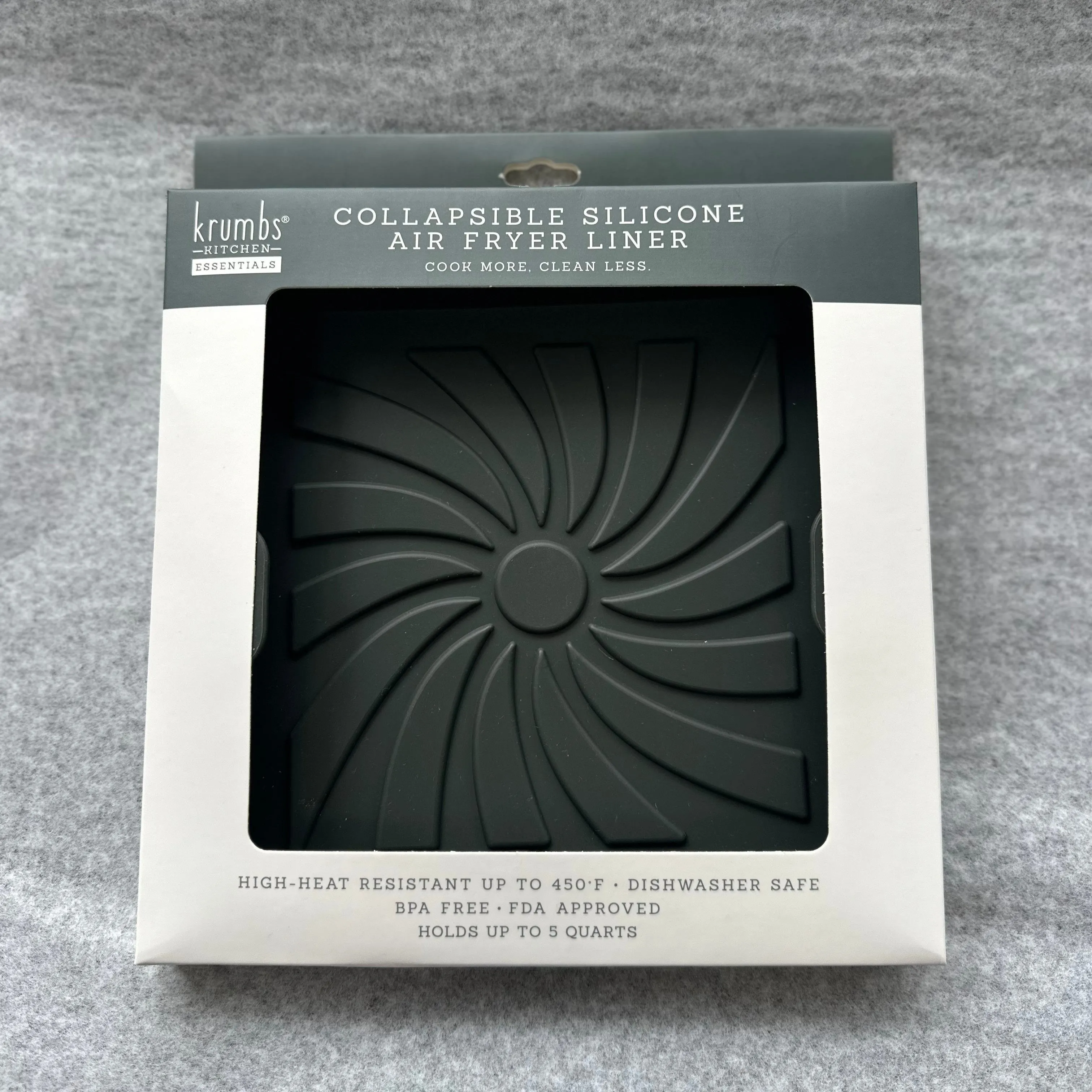Collapsible Silicone Air Fryer Liner