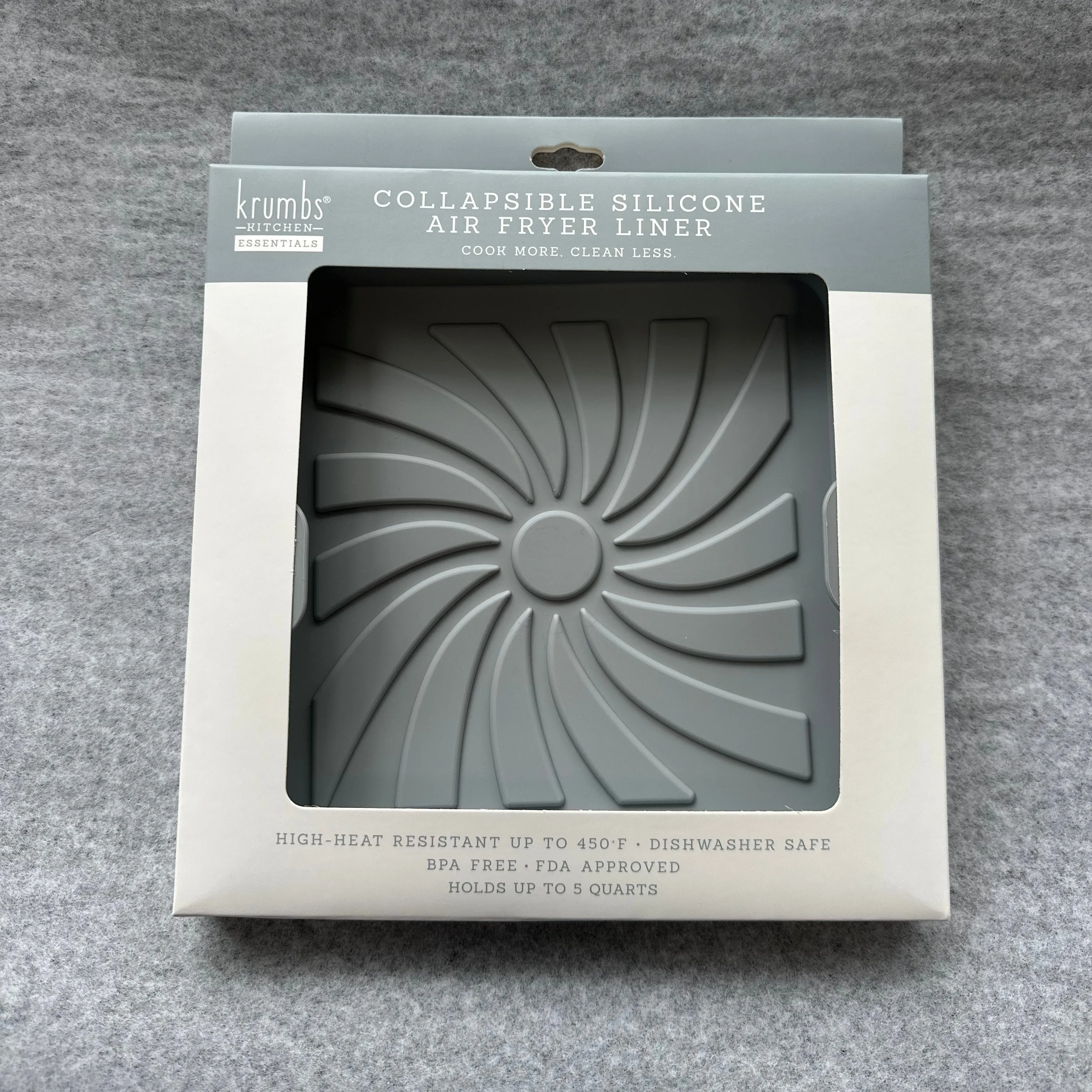Collapsible Silicone Air Fryer Liner