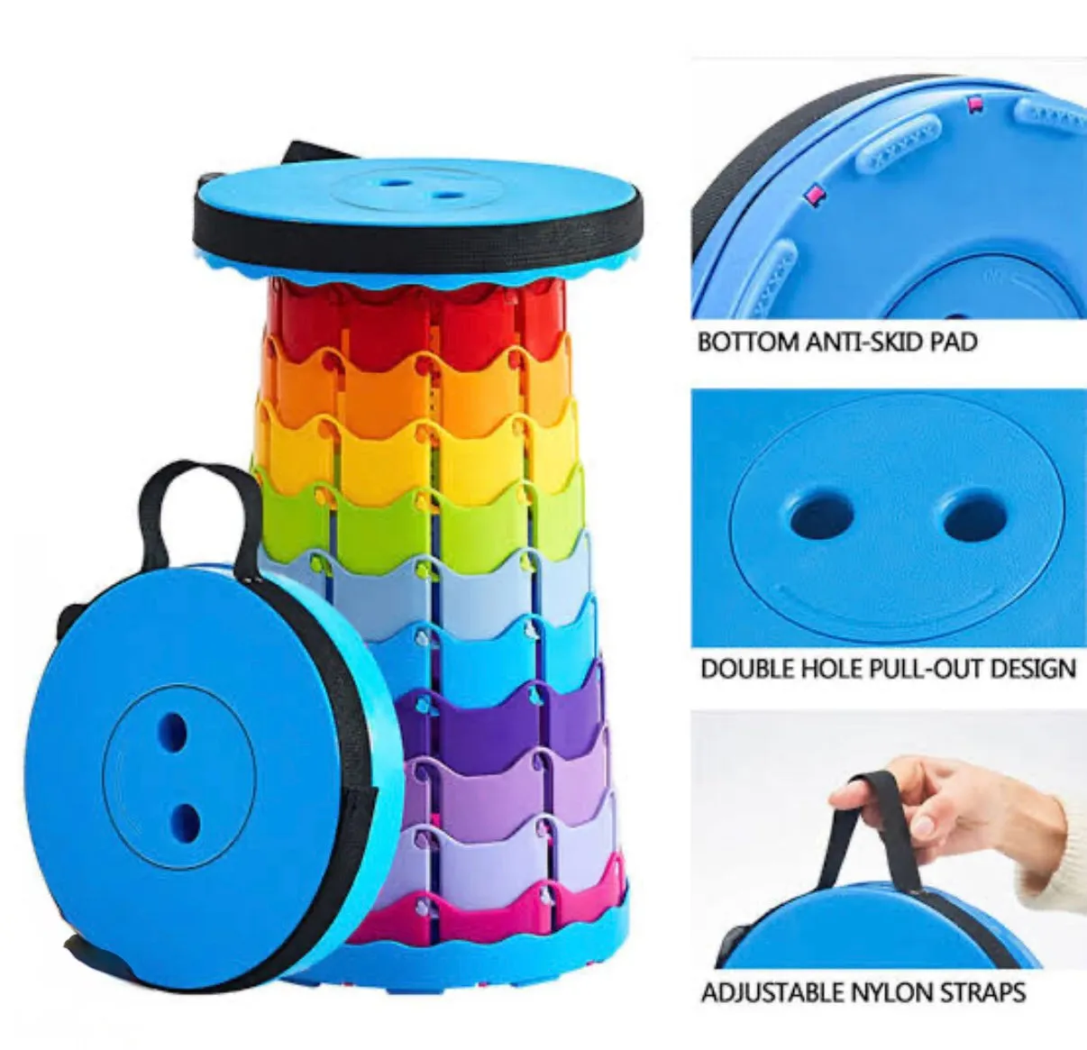 Collapsible Telescopic Stool