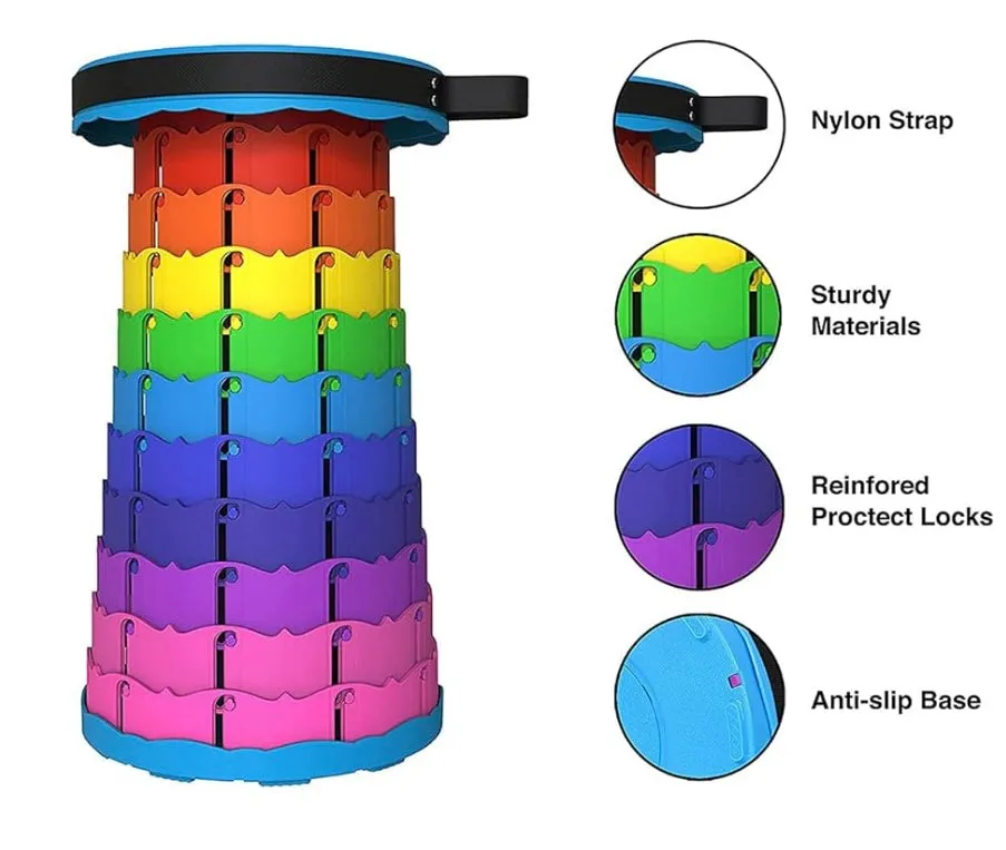 Collapsible Telescopic Stool