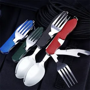 Compact Adventure Cutlery Set
