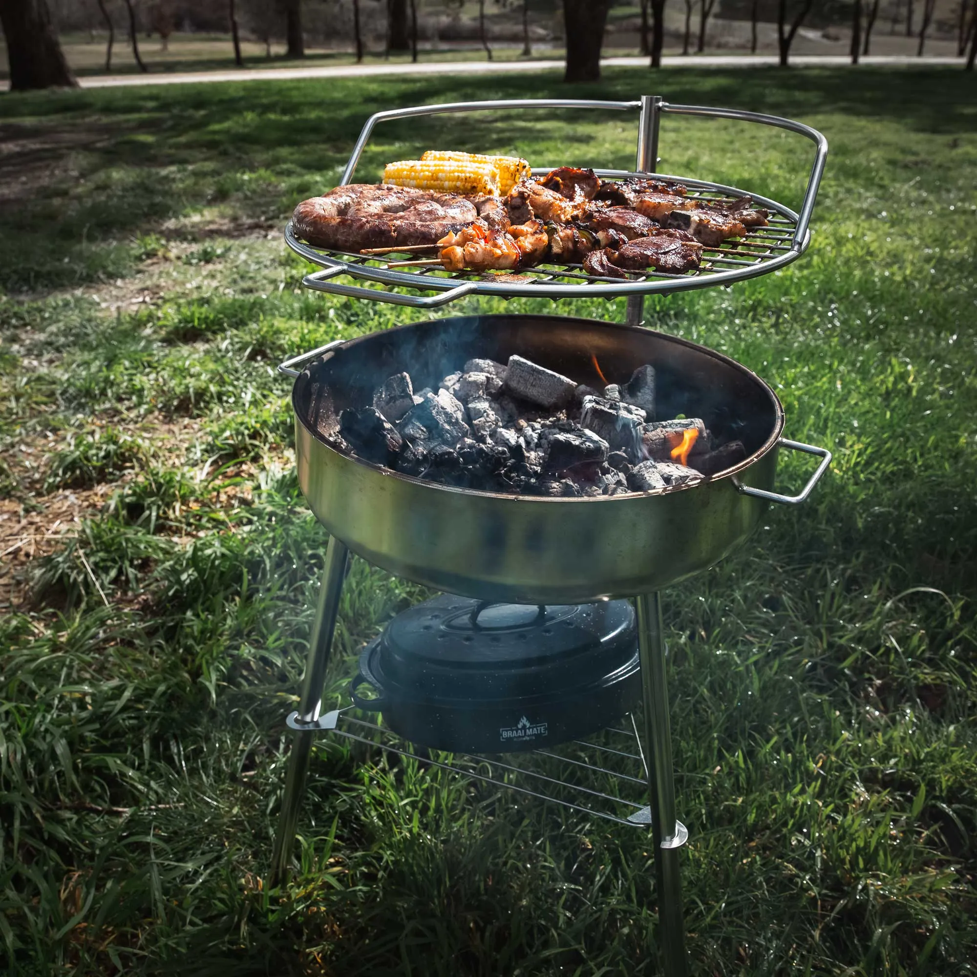 Compact Braai v2 - By OZ Braai
