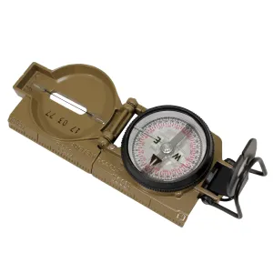Compass, Lensatic, Tritium, Coyote Brown
