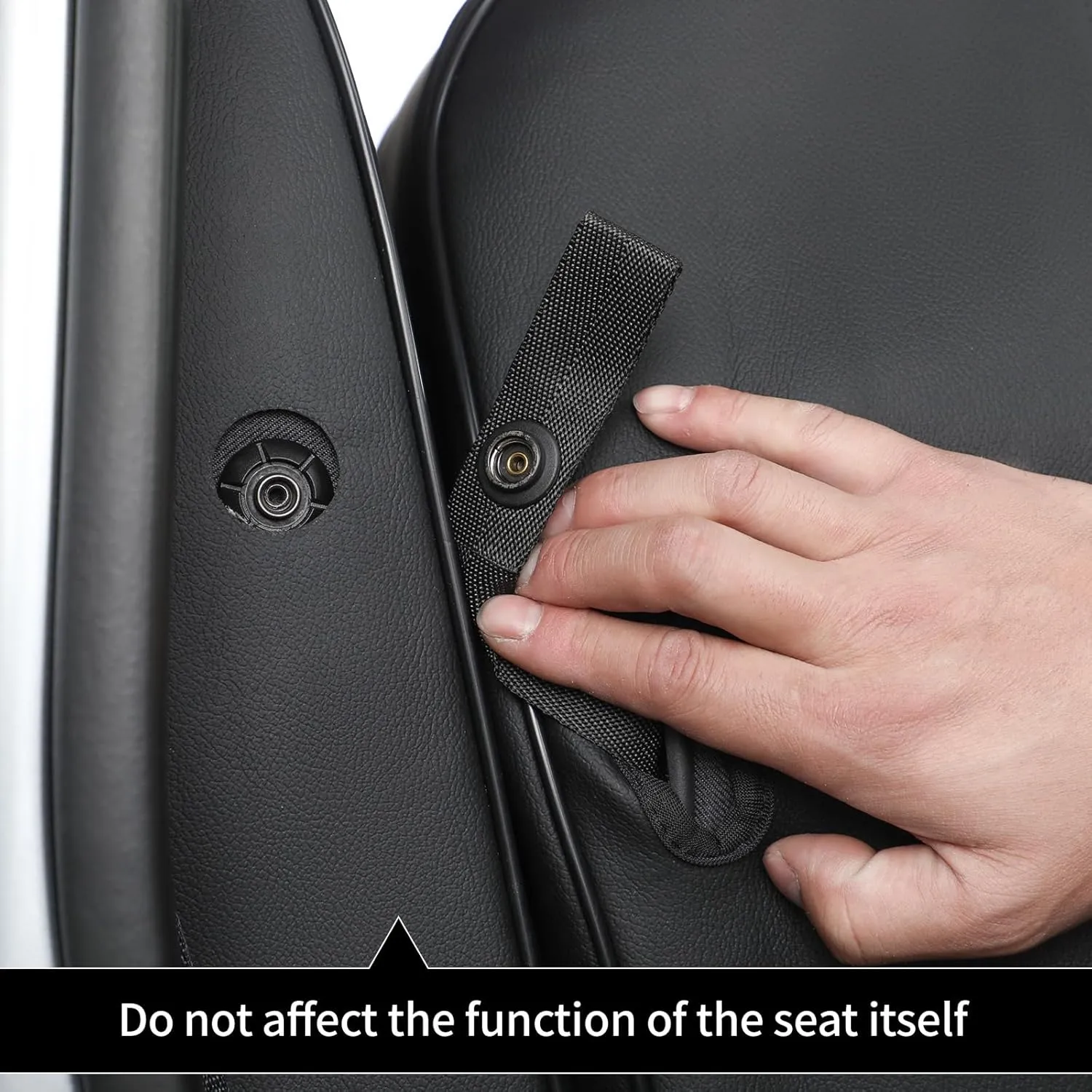 coverdream Custom Fit Seat Covers for 2024 2025 Toyota Tacoma(Petrol) Double Cab SR,SR5,TRD Sport,TRD Off-Road,Limited,Full Coverage Leather Seat Protector (Full Set,Black)