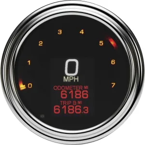 Dakota Digital MLX-2000 MLX Series Gauge Speedometer/Tachometer - Fatbob