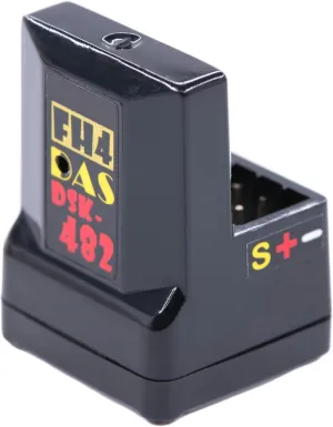 DasMikro DSK-482 V3 4CH Receiver - FH4T, FH4, FH3, SSL, Telemetry, NOR/SSR/SHR Compatible, Built-in Antenna, Fits SANWA M17, M12S, M12, MT4S, MT44, MT4, MTS, EXZES ZZ, EXZES Z