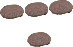 DECHOUS 4pcs Telescoping Stool Seat Pad Portable Folding Chair Cushion for Beach Camping