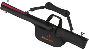 Delphin Atoma Padded Fishing Rod Bag for 2 Mounted Fishing Rods, Length: 3.9 Feet/120cm, 48 inch, black