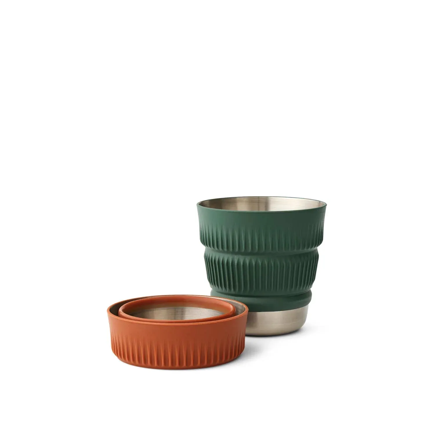 Detour Stainless Steel Collapsible Mug - 475ml