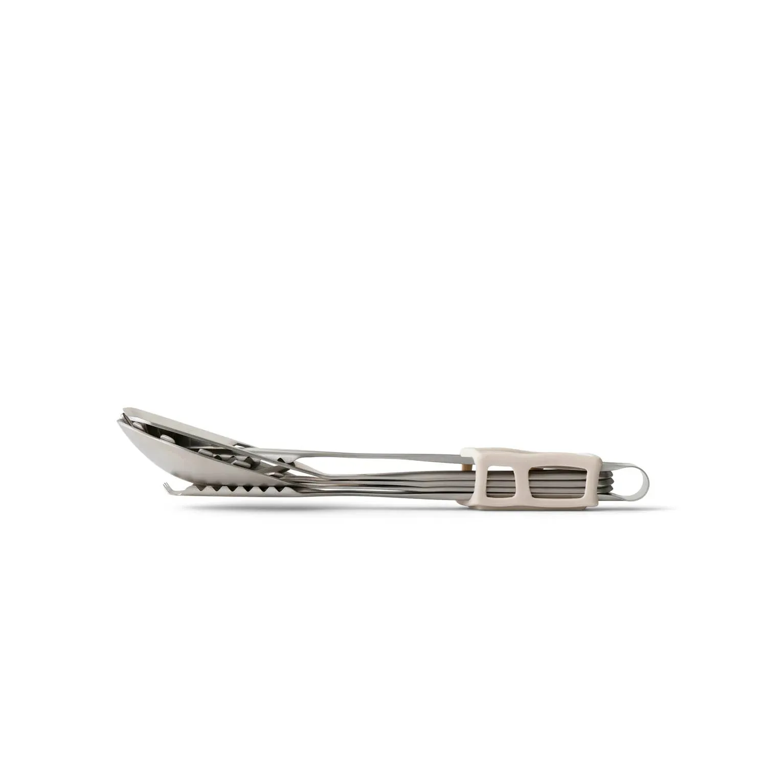 Detour Stainless Steel Utensil Set - [4 Piece] Grey