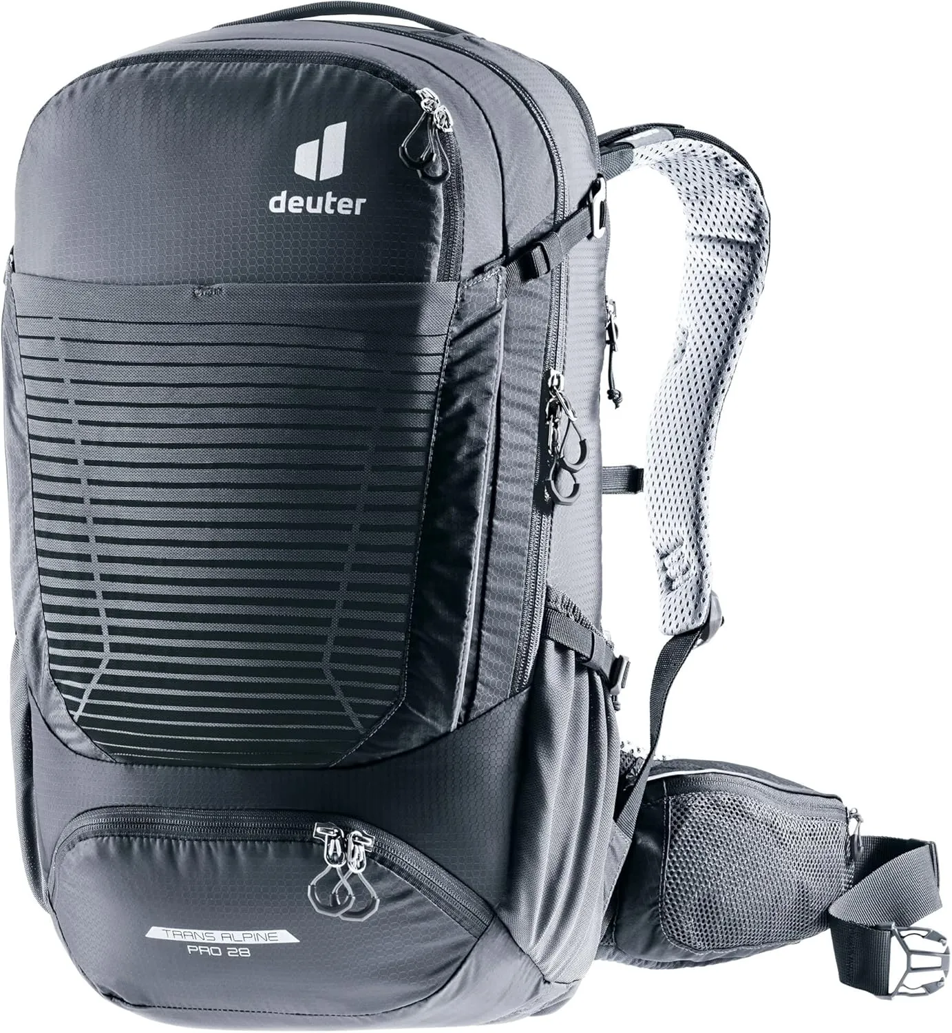Deuter Unisex – Adult's Trans Alpine Pro 28 Bicycle Backpack, Black (Black Graphite), 28l