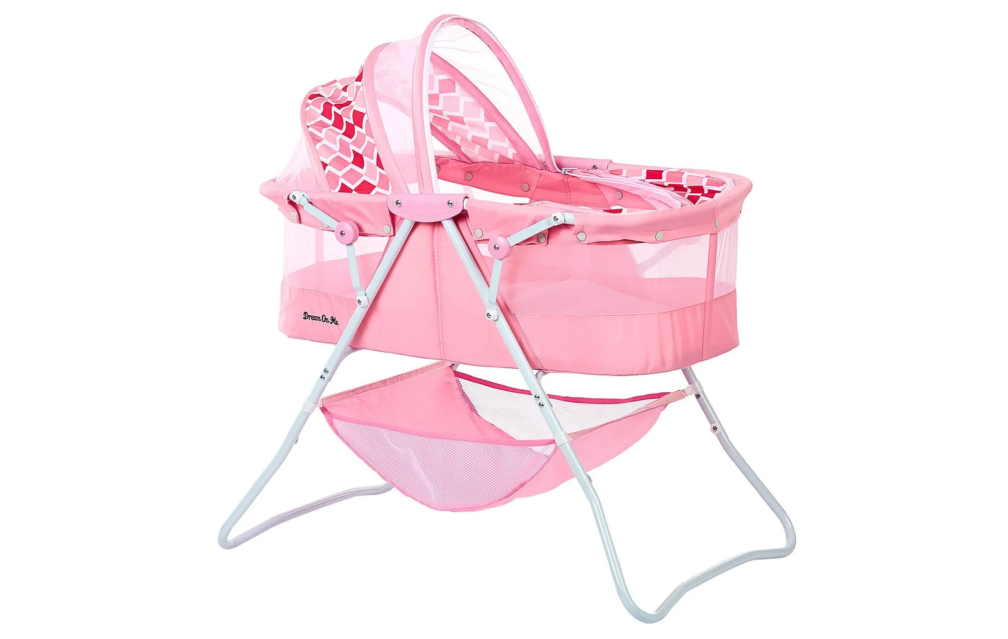 Dream on Me Karley Bassinet in Rose