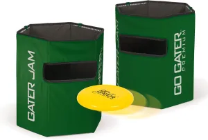 EastPoint Sports Go! Gater Folding Gater Jam Disc Toss Game - Outdoor Games Set with Frisbee Golf Disc and Collapsible Disc Golf Basket - Outdoor Frisbee Slam for Beach, Backyard or Tailgate