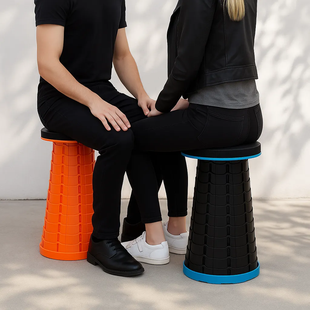 ElevatePro™ - Portable & Lightweight Telescopic Stool ( FREE bag)