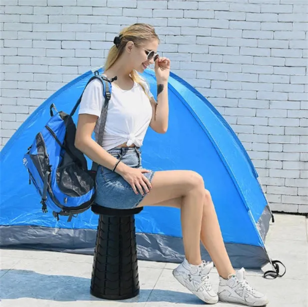 ElevatePro™ - Portable & Lightweight Telescopic Stool ( FREE bag)
